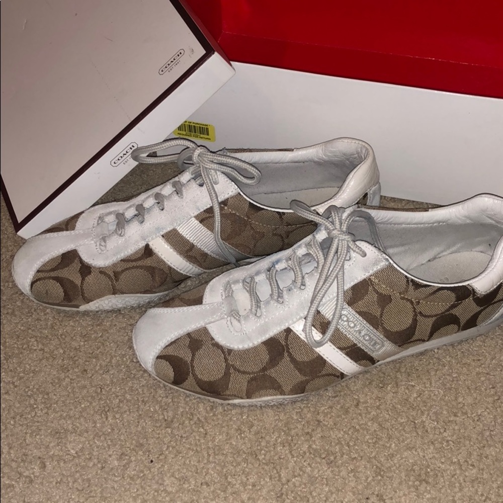 AUTHENTIC Coach sneakers.